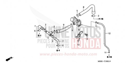 AIR INJECTION CONTROL VALVE CBF600S5 de 2005